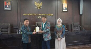 USU Sambut Visitasi Teknik Kearsipan Tim Pusdiklat Kemendikbudristek RI