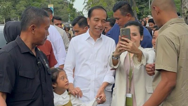 Jokowi Mengunjungi Kota Medan