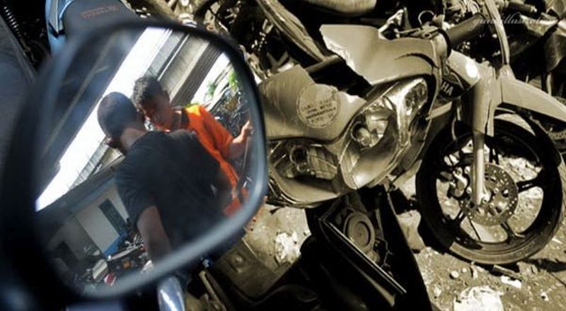 maling motor mahasiswa usu