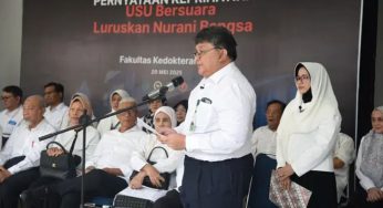 Arah Kebijakan Kesehatan Nasional Dikritisi Guru Besar FK USU